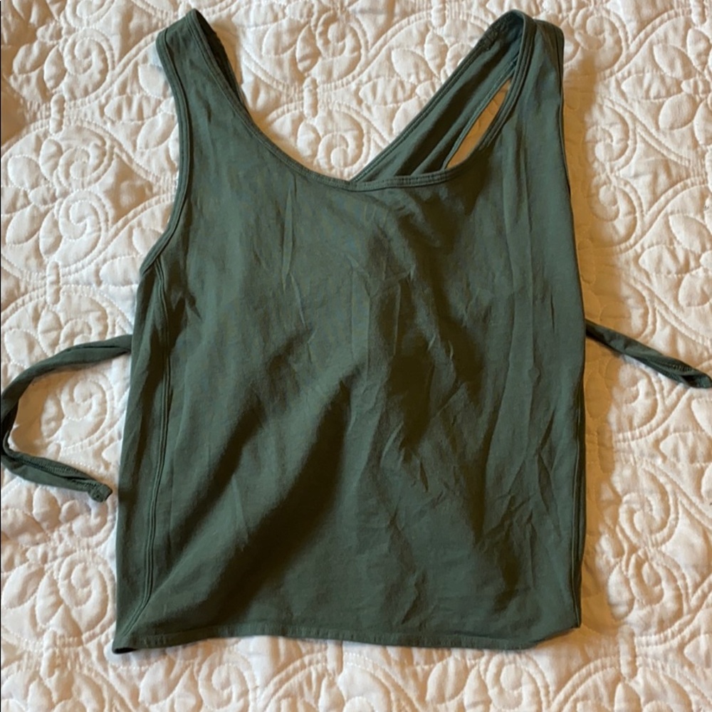Lululemon Reversible Tie Up Cropped Tank | 6